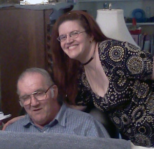 Ronald Stuart Sapp and Daughter Kellie Sue Sapp King. Our Birthday.