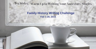 Family History Writing Challenge (FHWC) 2018