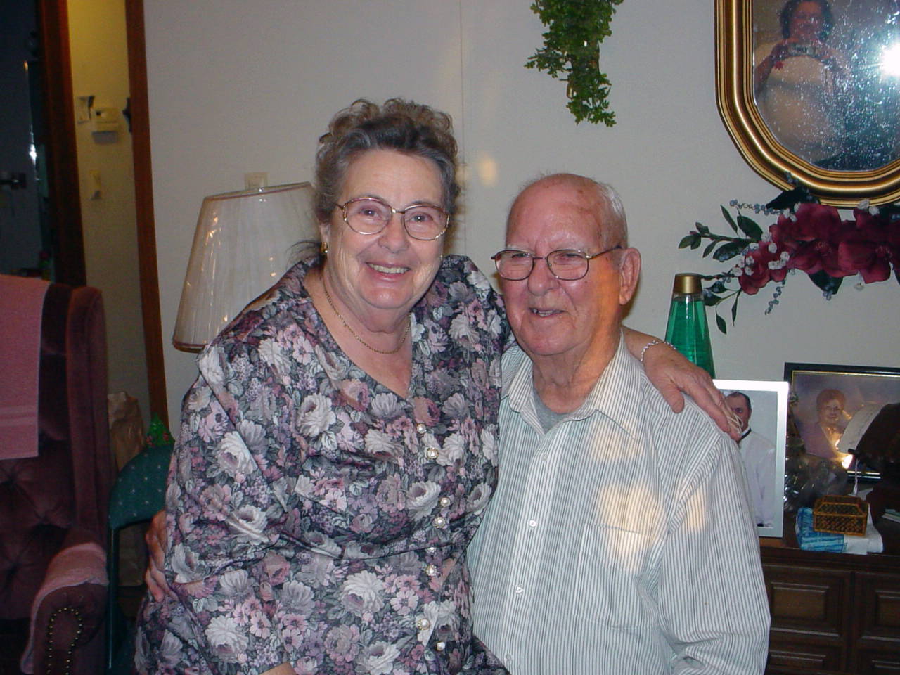 Grandma and Grandpa Randolph