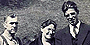 Frank Topleff Sapp and Florence Lavina (Myers) Sapp with son Ollie W. Sapp and Pat Cosgray 1942