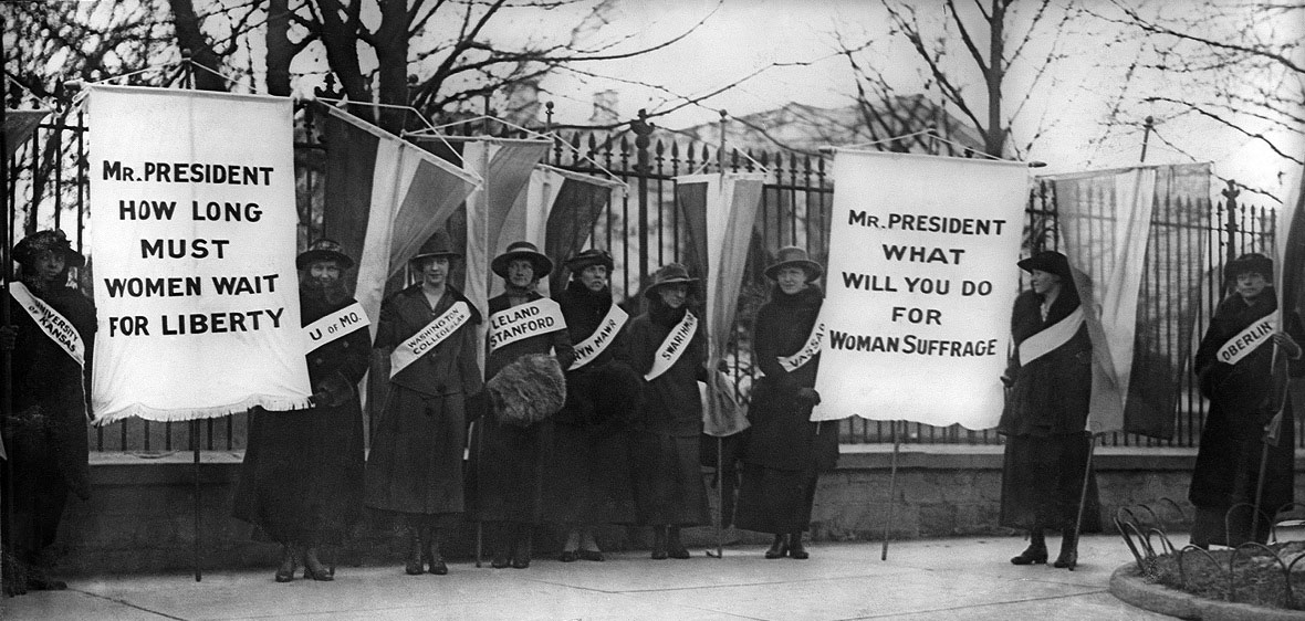 Women Suffragists, Suffrage